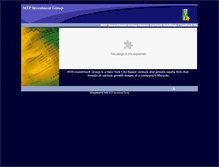 Tablet Screenshot of mtpinvest.com